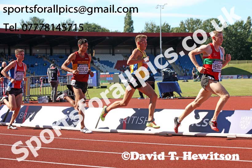 Mens 5000 metres, World Championship Team Trials, Alexander Stadium, Birmingham